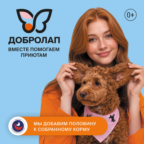 Присоединяйтесь к Добролап в магазине «Четыре Лапы»